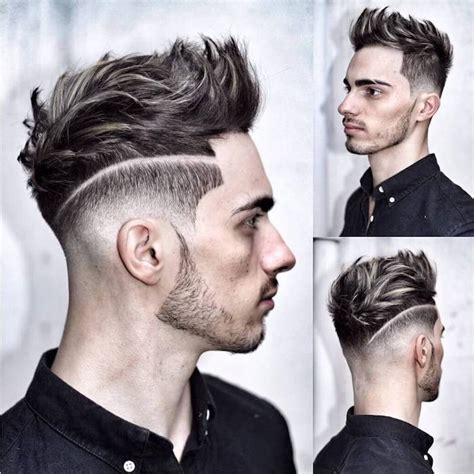 Coupe De Cheveux Homme Meche Grise Coupe Pour Homme