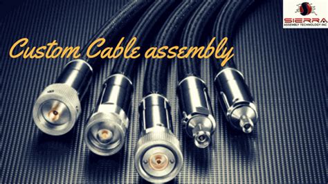 Essential Elements Of Custom Cable Assemblies