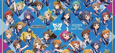 765 MILLION ALLSTARS Glow Map THE IDOLM STER Million Live Theater