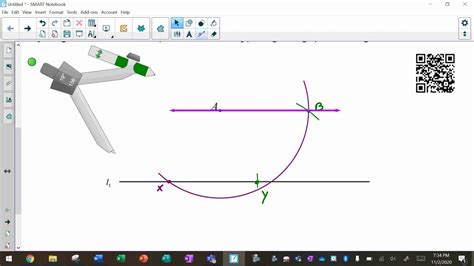 Day Video Lesson Constructing Parallel Lines By The Rhombus Method