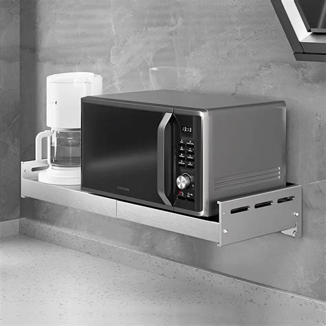 Echli Retractable Stainless Steel Wall Rack Commercial Storage Rack