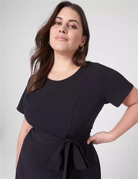 Lena Ankle Wide Leg Jumpsuit Lanebryant