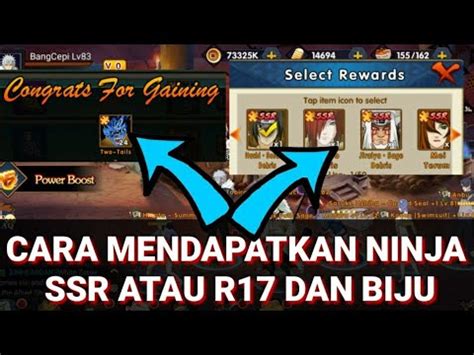 Ultimate Fight Survival Cara Mendapatkan Ninja Ssr Atau R Dan Biju