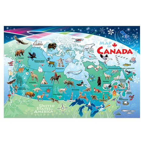 Canada Map 35 Piece Tray Puzzle – The Puzzle Nerds