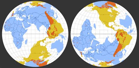 The Antipode Of Each Point On Earths Surface Mapped Vivid Maps