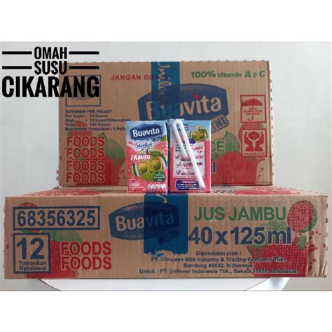 Jual BUAVITA MINI JAMBU 125ML Shopee Indonesia