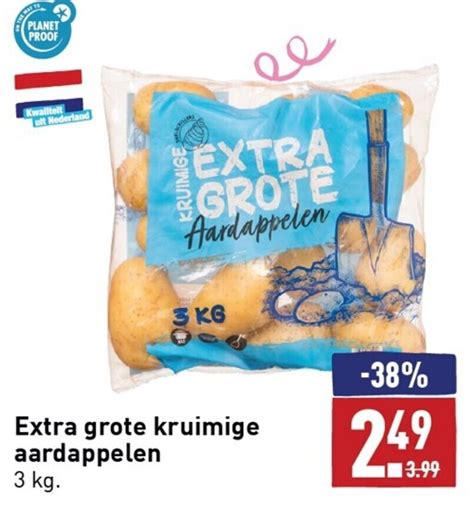 Extra Grote Kruimige Aardappelen Kg Aanbieding Bij Aldi