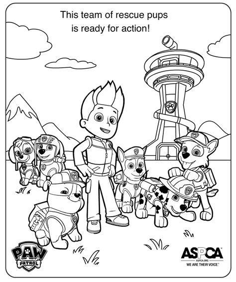 Paw Patrol Air Pups Coloring Pages at GetDrawings | Free download