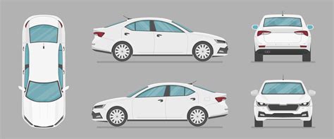 Premium Vector Car In Different View