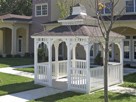 Regency Vinyl Garden Gazebo Country Lane Amish Built 35