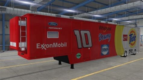 ATS Nascar Featherlite Trailer Skins 1 43 X American Truck