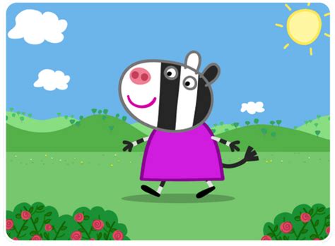 Zoe Zebra Peppa Pig World