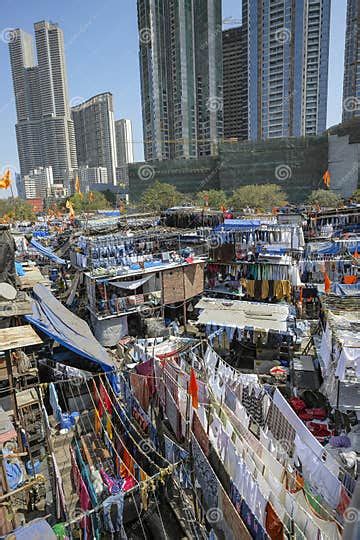 Mahalaxmi Dhobi Ghat in Mumbai, India Editorial Photo - Image of ...