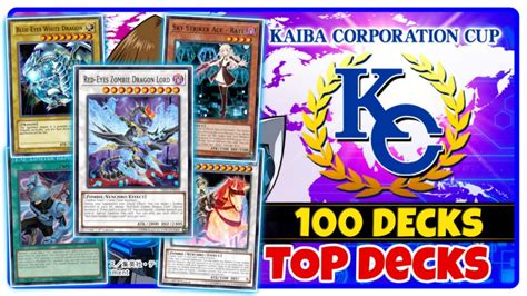 El CampeÓn Es You Top 100 Decks Copa Kc Abril 2024 Yu Gi Oh Duel Links Youtube