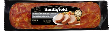 Smithfield Marinated Fresh Pork Loin Filet Slow Smoked Mesquite Flavor