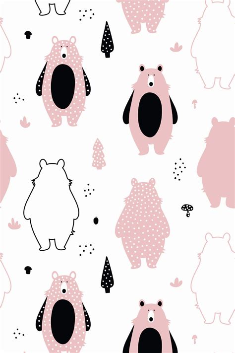 Grizzly bear Wallpaper - Peel and Stick or Non-Pasted