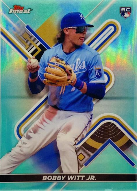 Bobby Witt Jr Topps Finest Aqua Refractor Price Guide