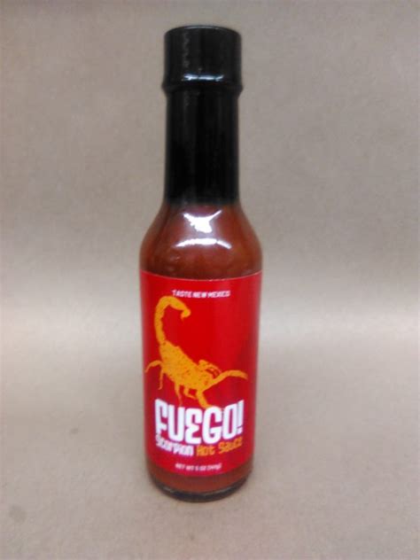 Fuego Scorpion Hot Sauce Chile Traditions