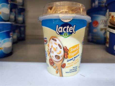 Lactel Snack Yogurt Comes With Pecan Gula Melaka And Chocolate Hazelnut