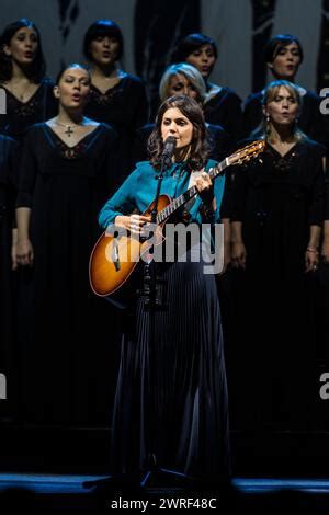 The British Singer Katie Melua Plays Live At The Cirque Royal With The