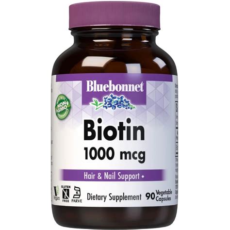 Willner Chemists Bluebonnet Biotin 1000 Mcg VCap By Bluebonnet Is A