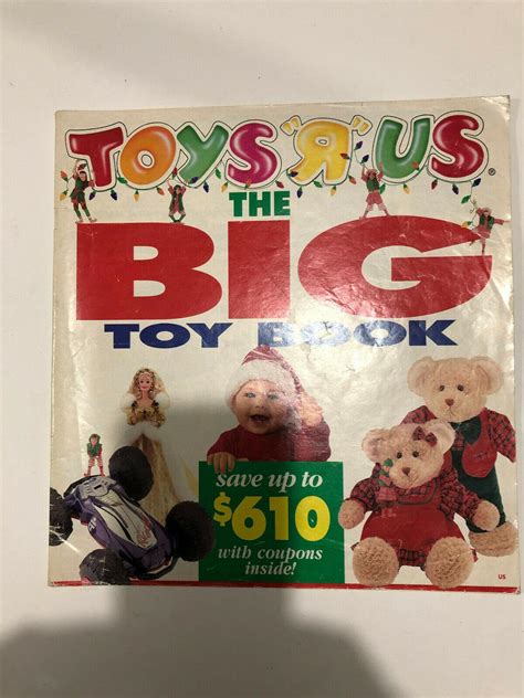 1994 Tru Toys R Us Big Toy Book Holiday Christmas Toy Catalog Rare 3899476155