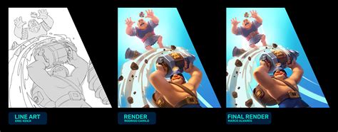 Clash Royale - Mighty Miner / Cinematic 2D :: Behance