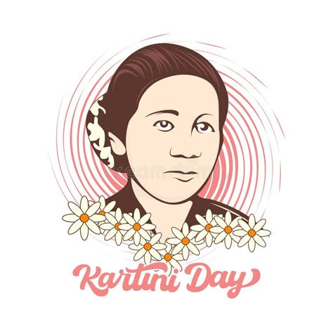 Kartini day celebration stock vector. Illustration of beautiful - 271620987