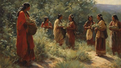 Chronicles Of A Native Americans Mono Women Gathering Berries 1910