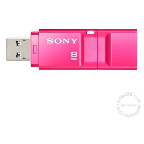 Sony 8GB Micro Vault X Series USB 3 0 Pink USM8GXP Usb Memorija