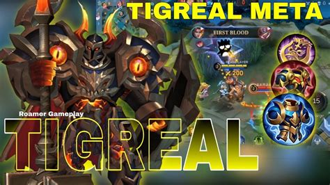 Tigreal Best Build And Emblem 2024 Annoying Tigreal Roamer Tigreal