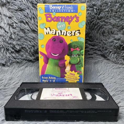 Barneys Best Manners Vhs Barney Friends Collection 8850 Hot Sex Picture