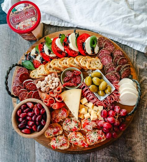 Italian Charcuterie Board A Beautiful Italian Charcuterie Board Filled