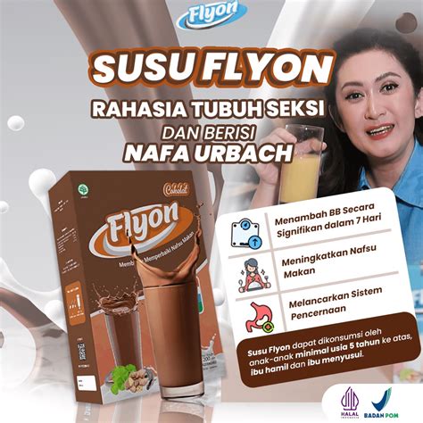 Jual Susu Flyon COKLAT Susu Penggemuk Badan Dan Penambah Nafsu Makan