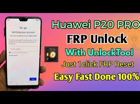 Huawei P Pro Clt L Remove Google Accounts Bypass Frp One Click