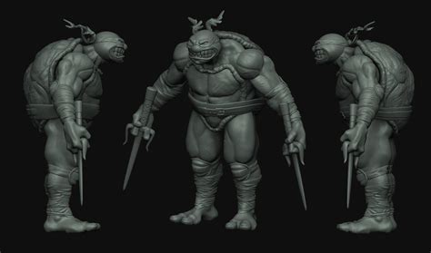 Artstation Tmnt Raphael With Sais Resources