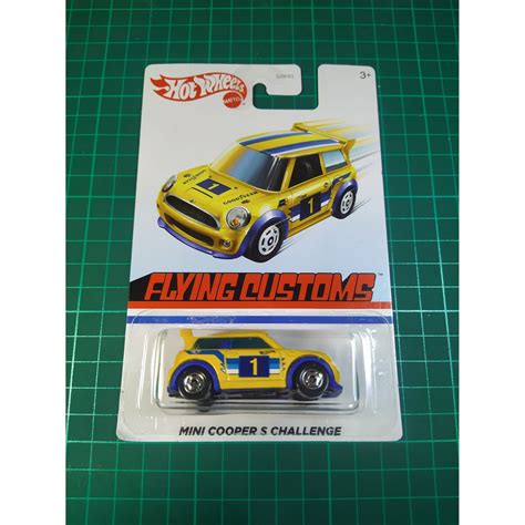 Hot Wheels Mini Cooper S Challenge Flying Custom Series Shopee Malaysia