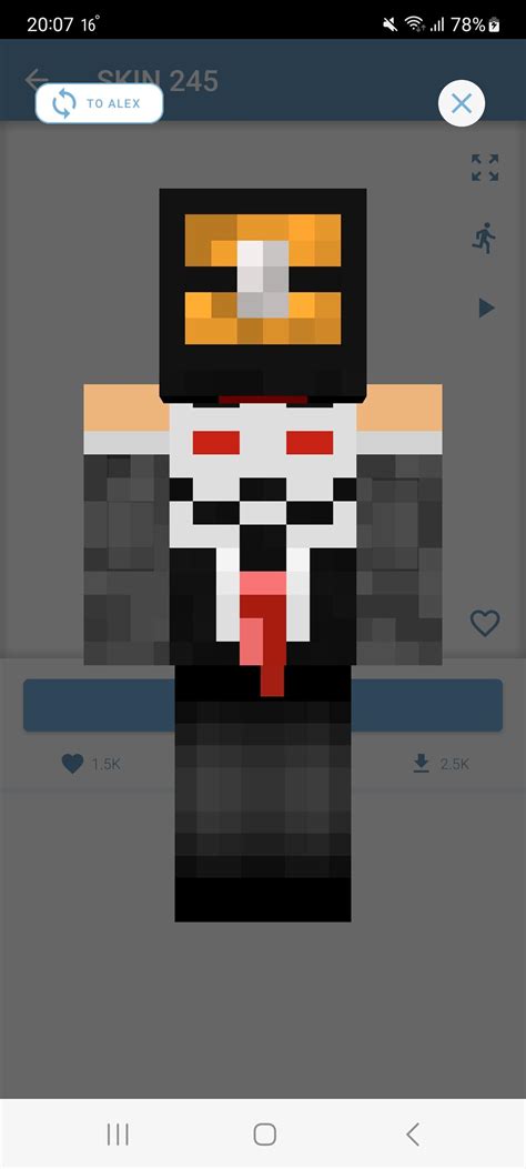 mini skins  minecraft pe apk  android