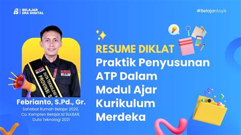 Resume Diklat Day 2 Mengenal Modul Ajar Dalam Kurikulum Merdeka Eroppa