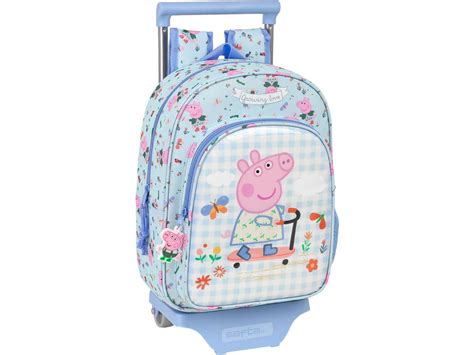 Zaino Con Trolley Peppa Pig Growsing Love Safta Juguetilandia