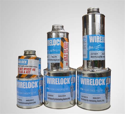 Заливка Wirelock (мастика, компаунд, смола) для заливки канатных ...