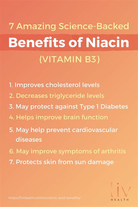 7 Science Backed Benefits Of Niacin Vitamin B3