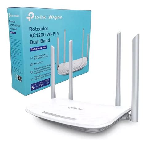 Router Tp Link Archer C50 W Doble Banda Ac1200 4 Antenas Mercadolibre