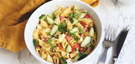 Pastasalade Met Feta En Paprika Lekker En Simpel