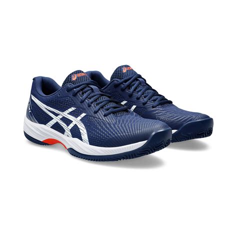 Asics Gel Game 9 Clay OC Men S Tennis Shoes Blue Expanse White