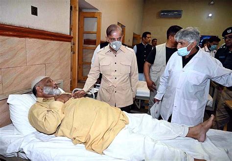 Prime Minister Muhammad Shehbaz Sharif Meets Patients In Jail Hospital