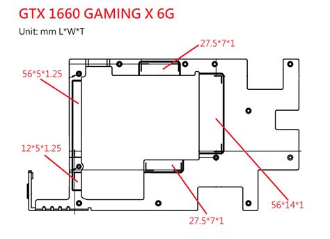 What Is The Thickness Of The Thermal Pads Used In The Geforce Gtx™ 1660 Gaming X Oc 6g Msi