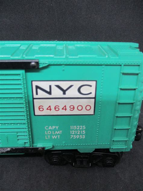 Lionel New York Central Jade Green Box Car Etsy