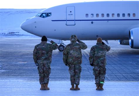 Secretary of the Air Force visits Thule > Space Operations Command ...