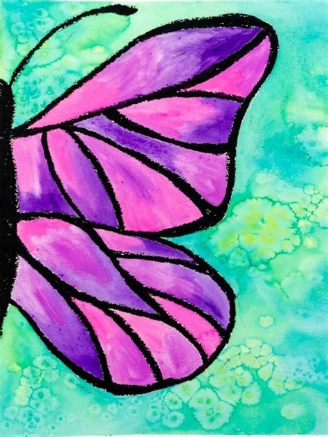 Beautiful Watercolor Butterfly Painting For Kids To Make Projects With ...